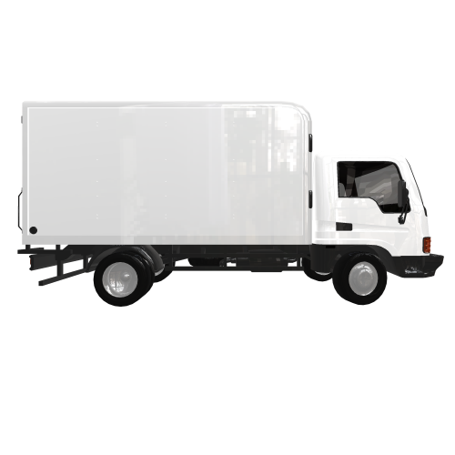 Free mockup Cargo box